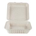 Green Wave International OV-B099 PE 9 x 9 x 3 in. Bagasse Ovation Box OV-B099  (PE)